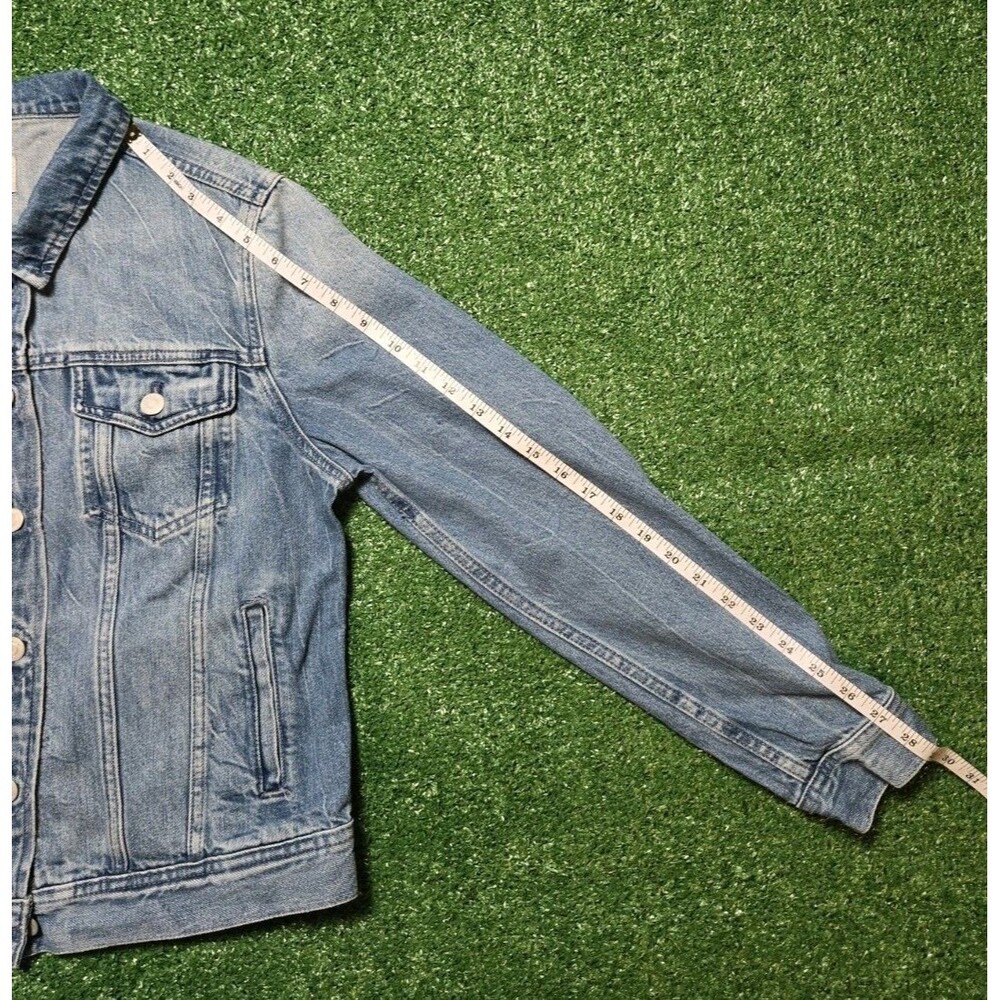 J.Crew Re-Imagined Eco-Friendly Denim Jacket – Blue – Women’s M - Picture 8 of 15